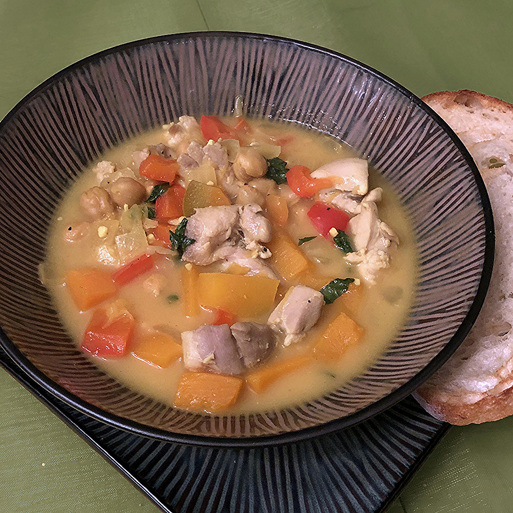 Will’s Page Recipes Turmeric ChickenandChickpea Soup