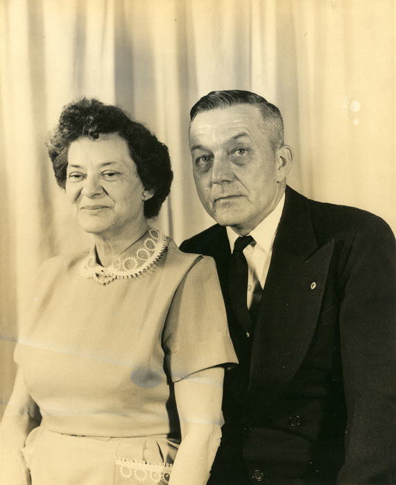 Flora and Kenneth Flick (July 1960)