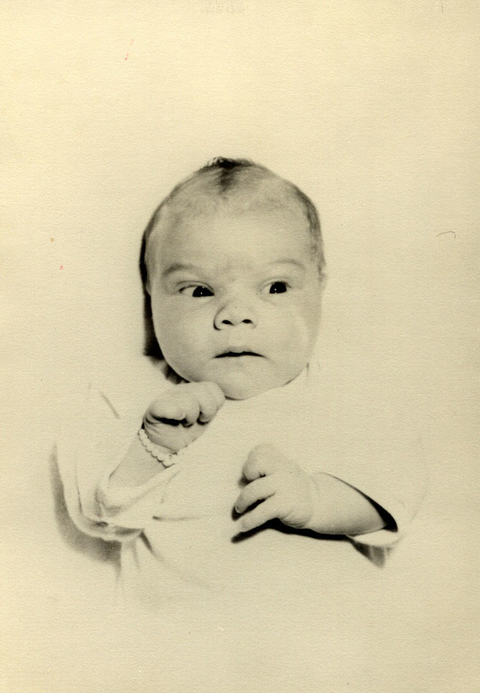 Kathy 2 days old at Divine Providence