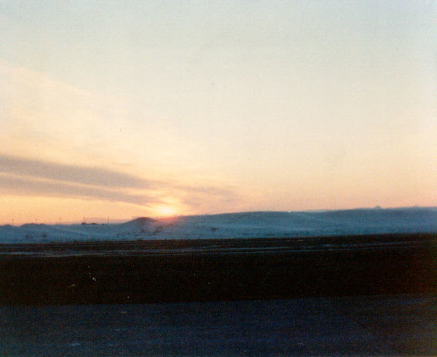 Sunrise over Iceland