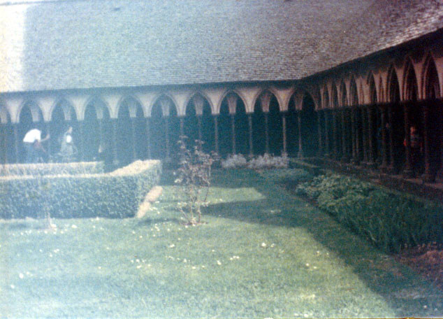 Courtyard at St. Michel