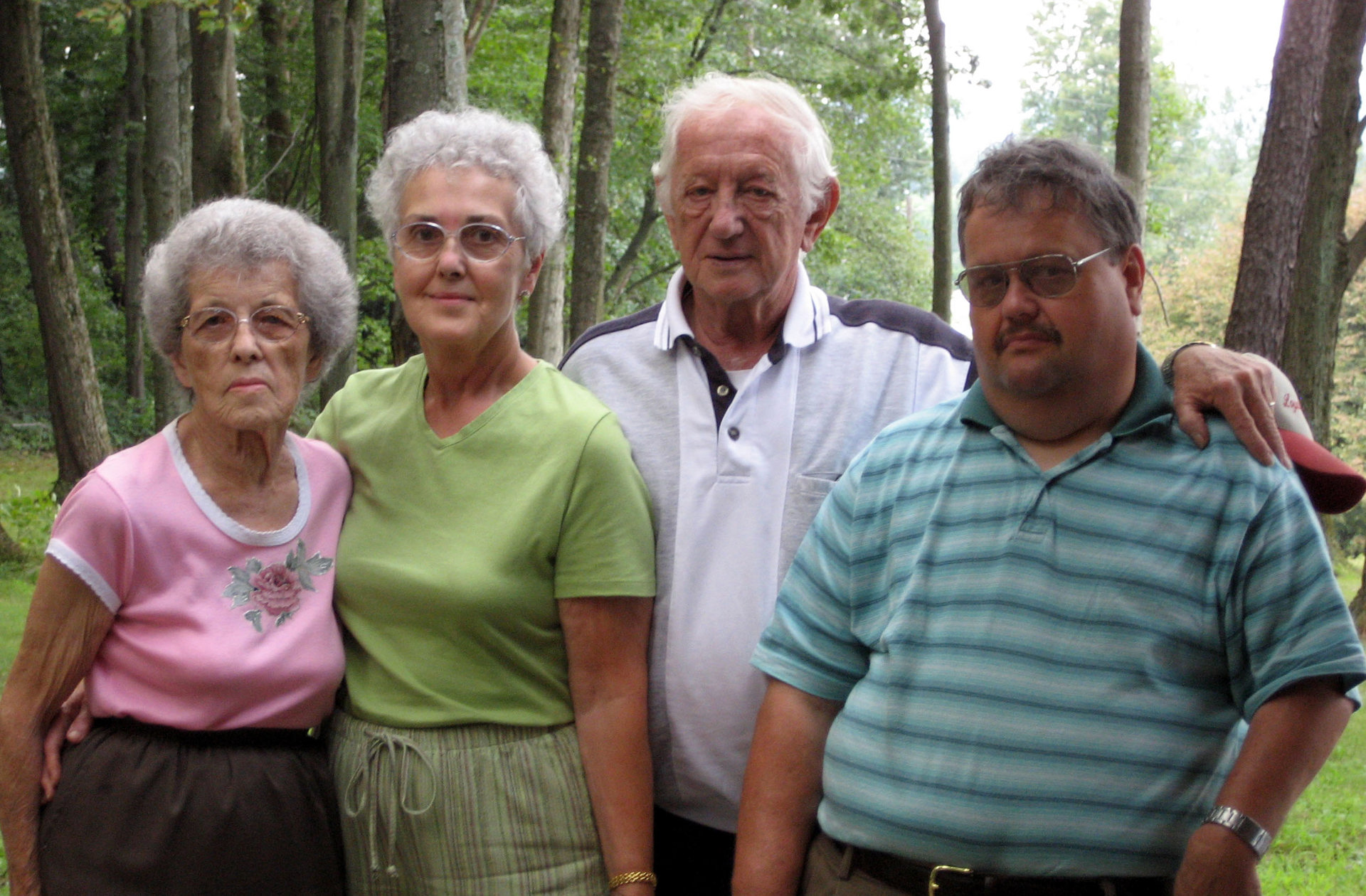 Hazel Della (Fry) Springman, Clarabell Ann (Springman) Williams, Otis Williams, Jr. and Dana Keith Williams