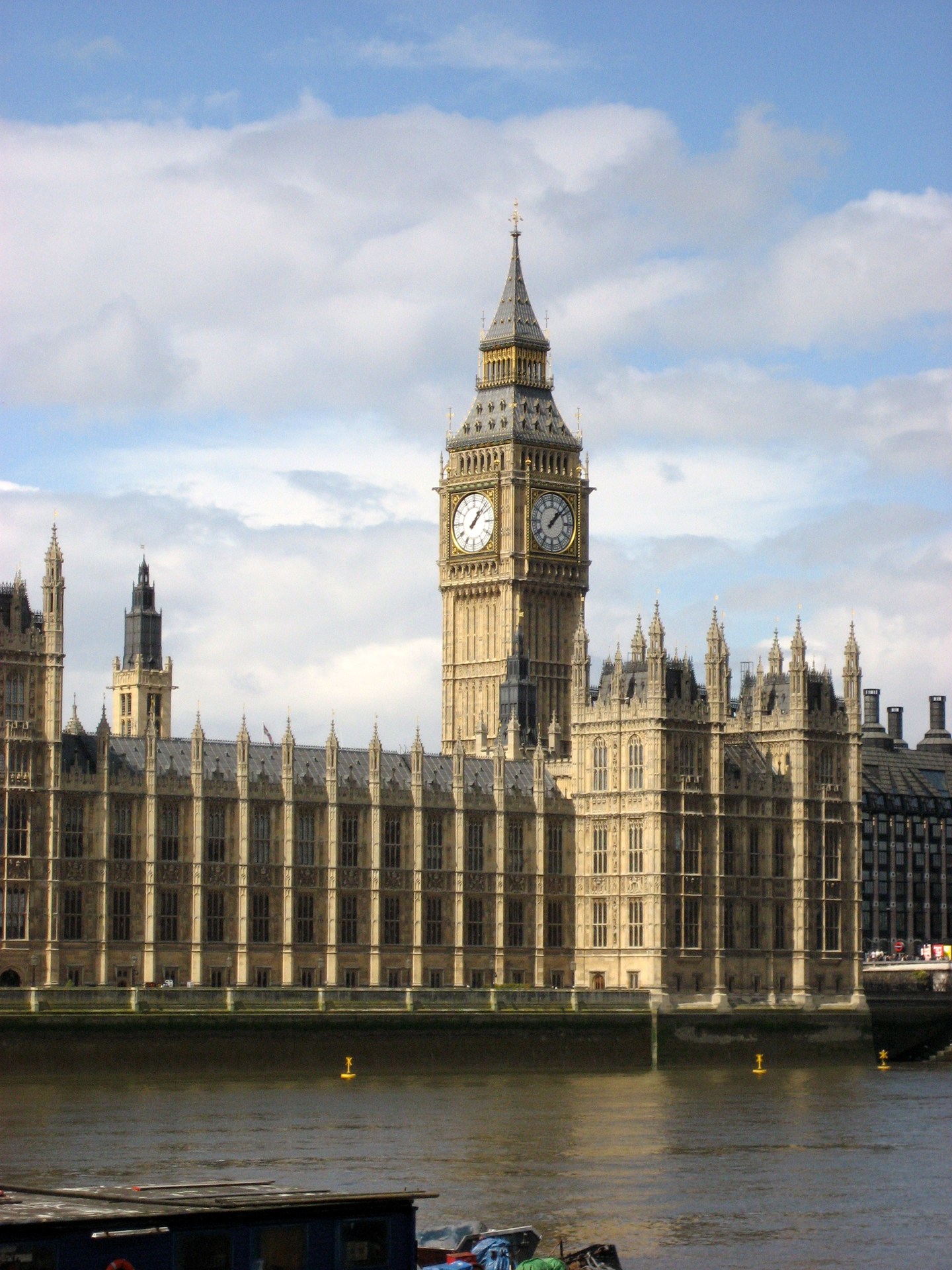 Big Ben, taken from the South Bank