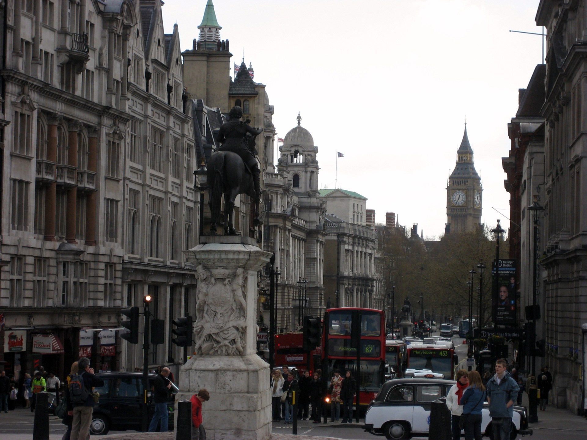 Big Ben, taken from Trafalgar Square