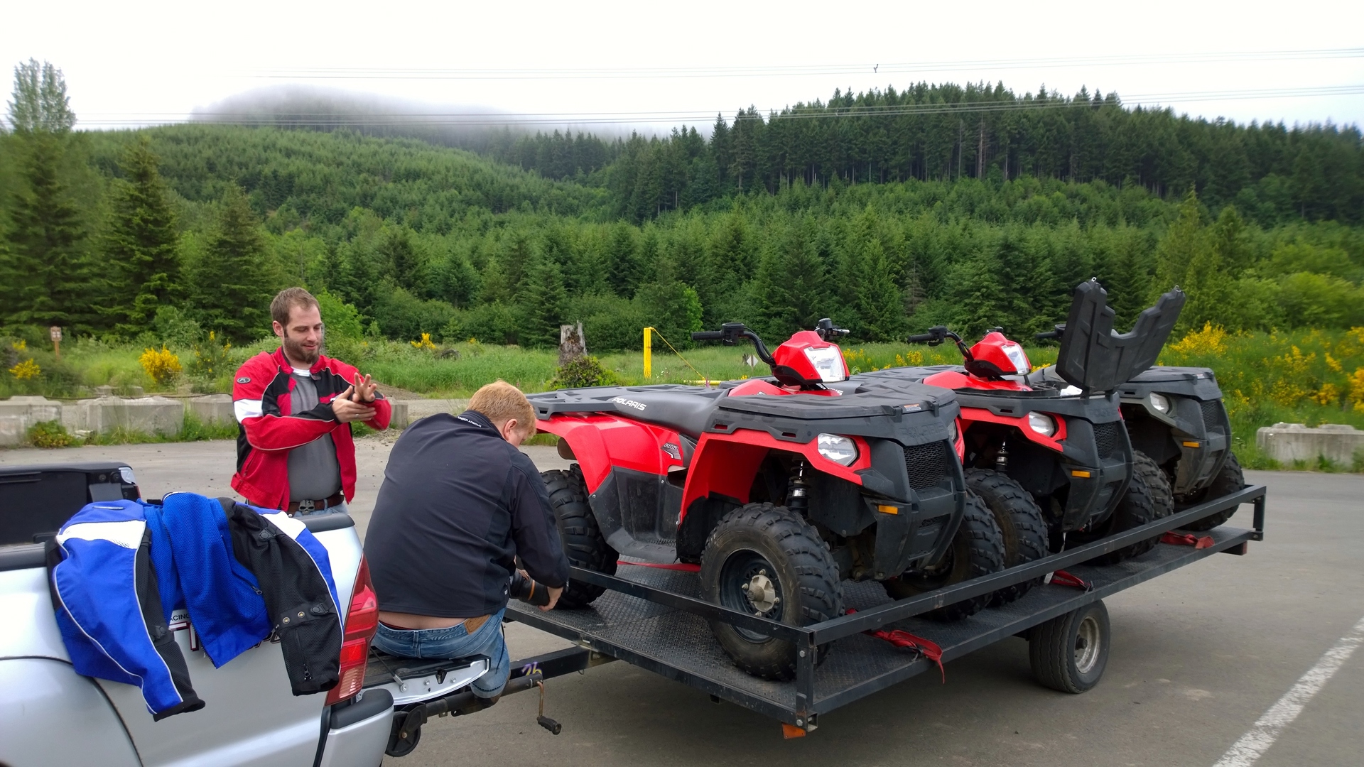 ATV Ride in Capitol Forest