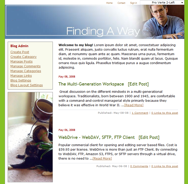 Screenshot of MovableType to SharePoint Blog Converter