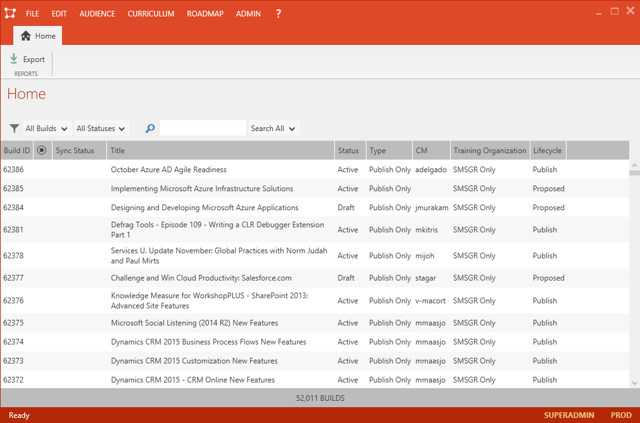 Screenshot of Project Dewey Designer App