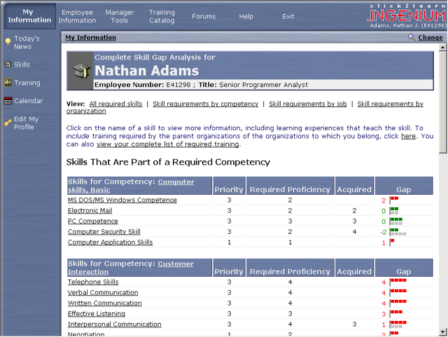 Screenshot of Ingenium 6.0/6.1