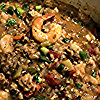 Chicken, Shrimp And Andouille Jambalaya