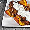 Kaddo Bourani (Pumpkin with Yogurt and Meat Sauces)